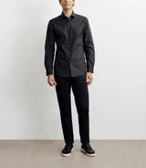 Chemise ville imprimée noire