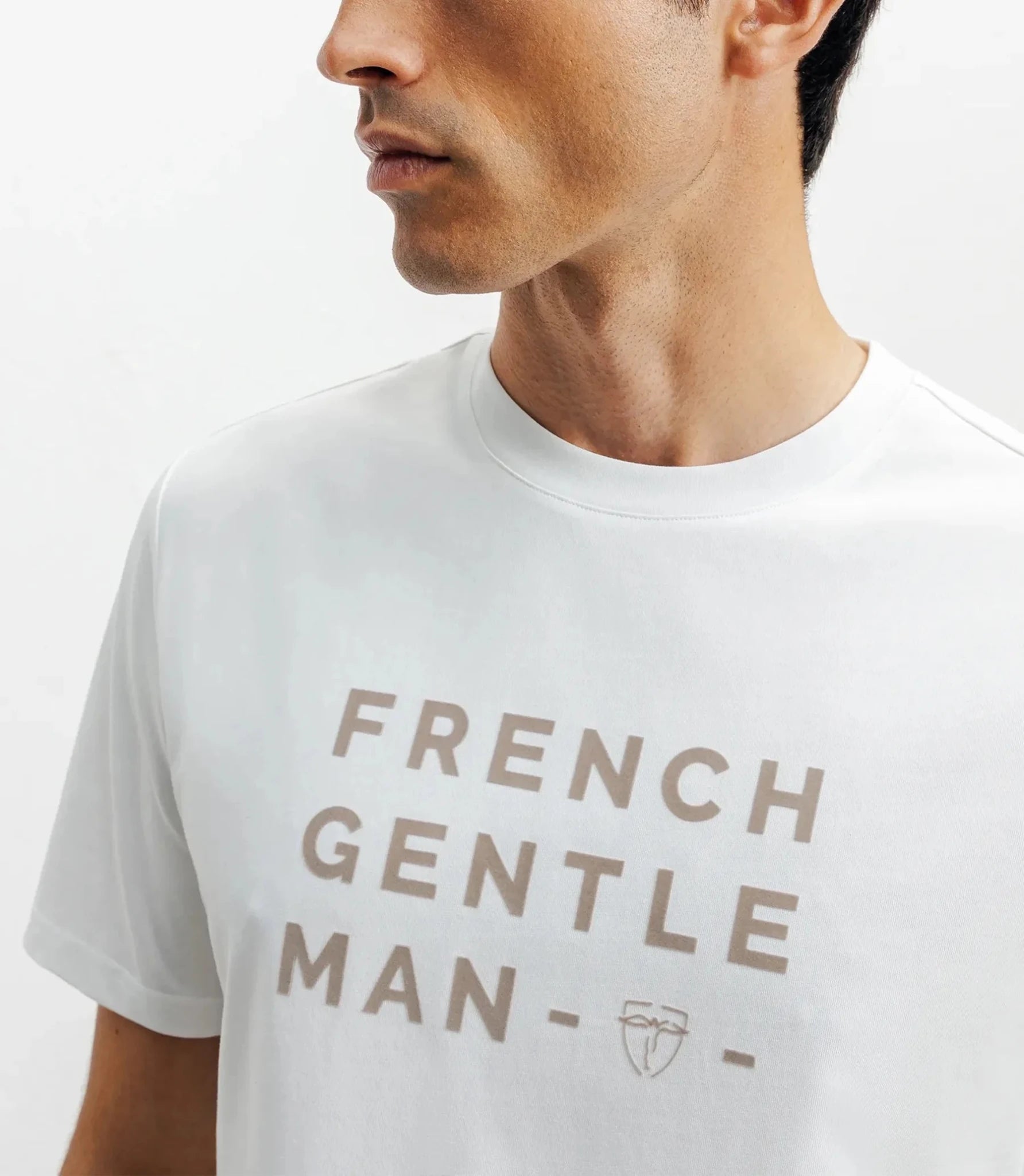 T-shirt print écru - IZAC