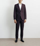 Burgundy 2-button suit