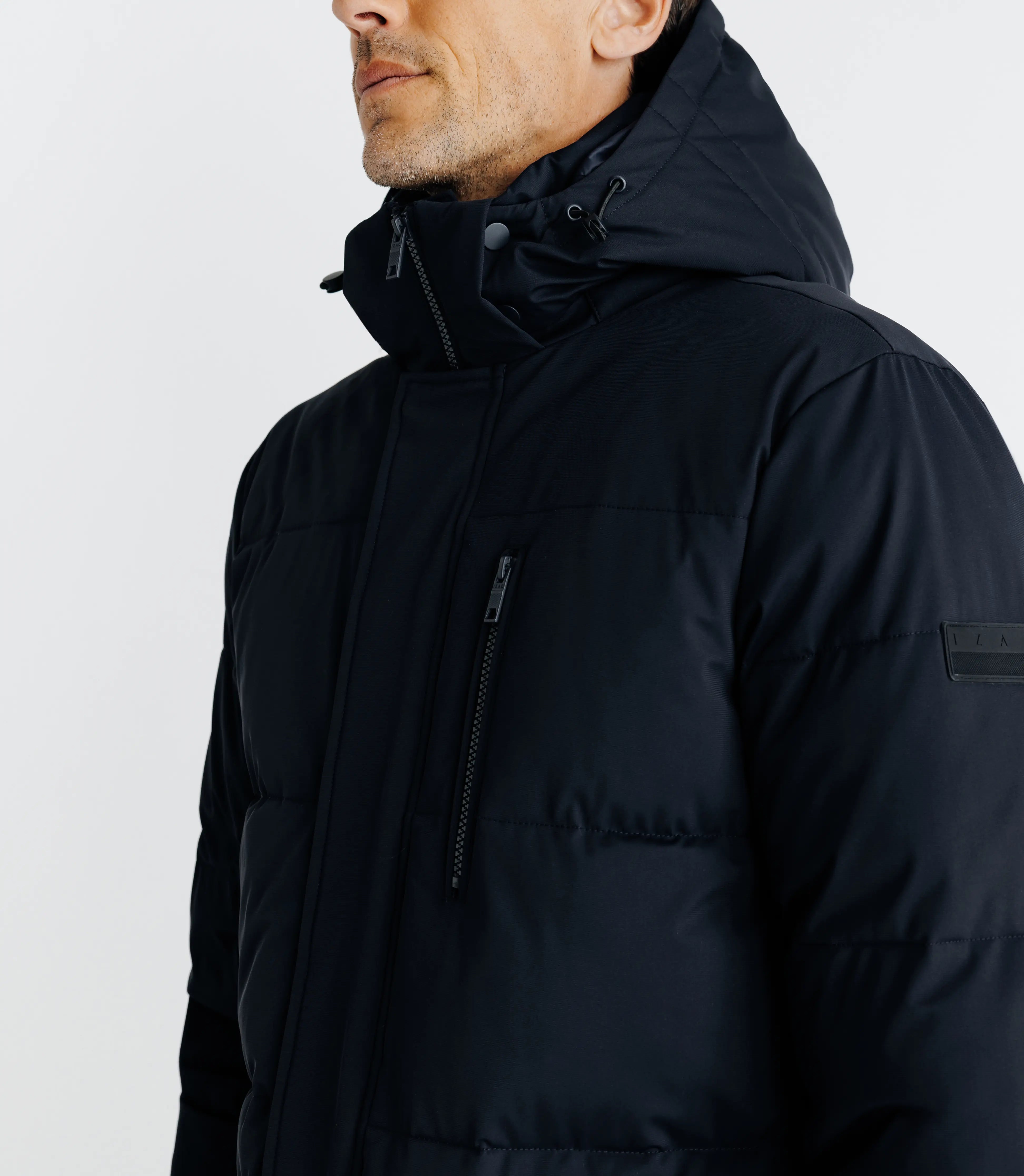Parka longue marine - IZAC