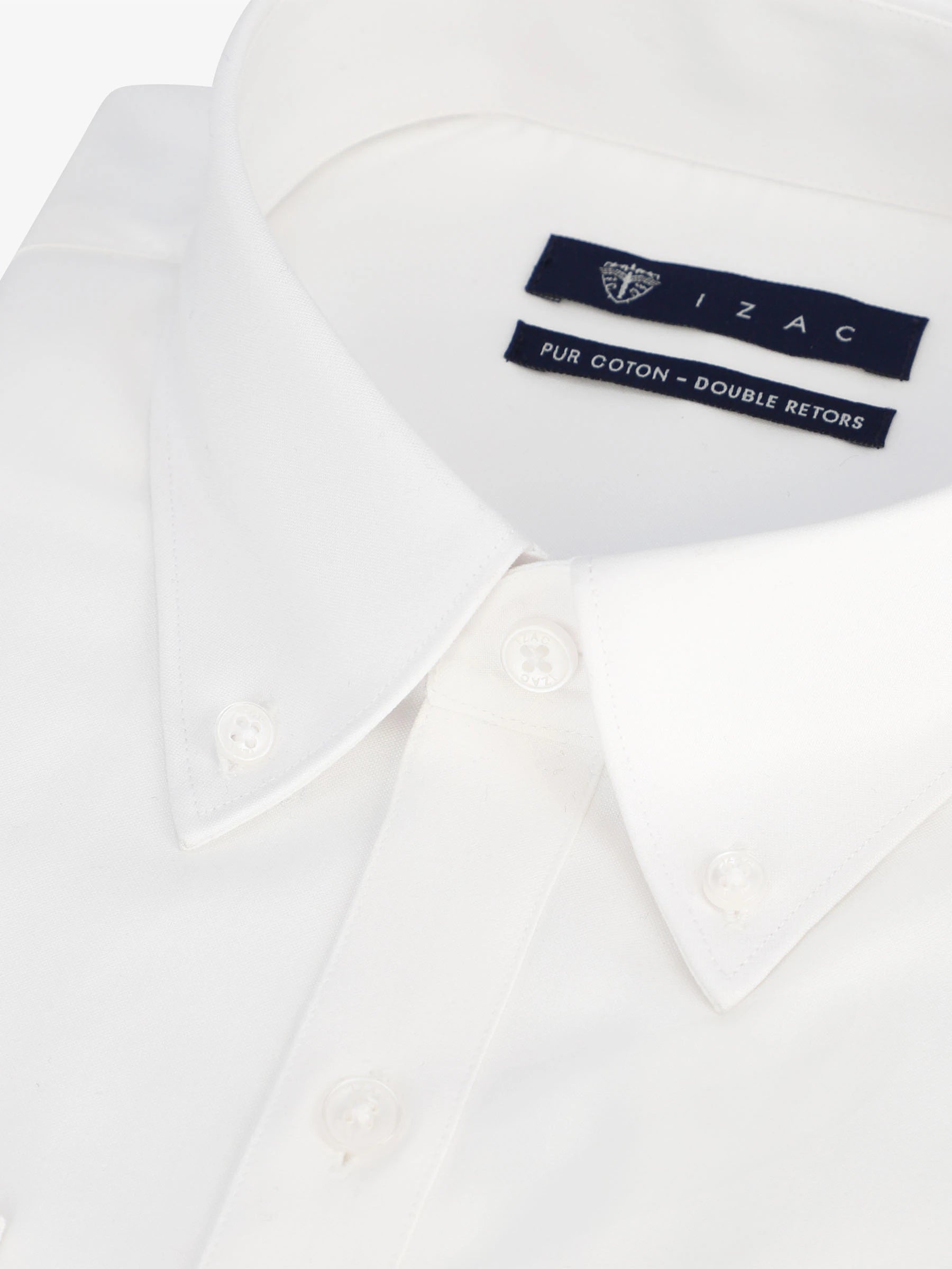 White button-down shirt