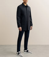 Manteau imperméable court noir - IZAC