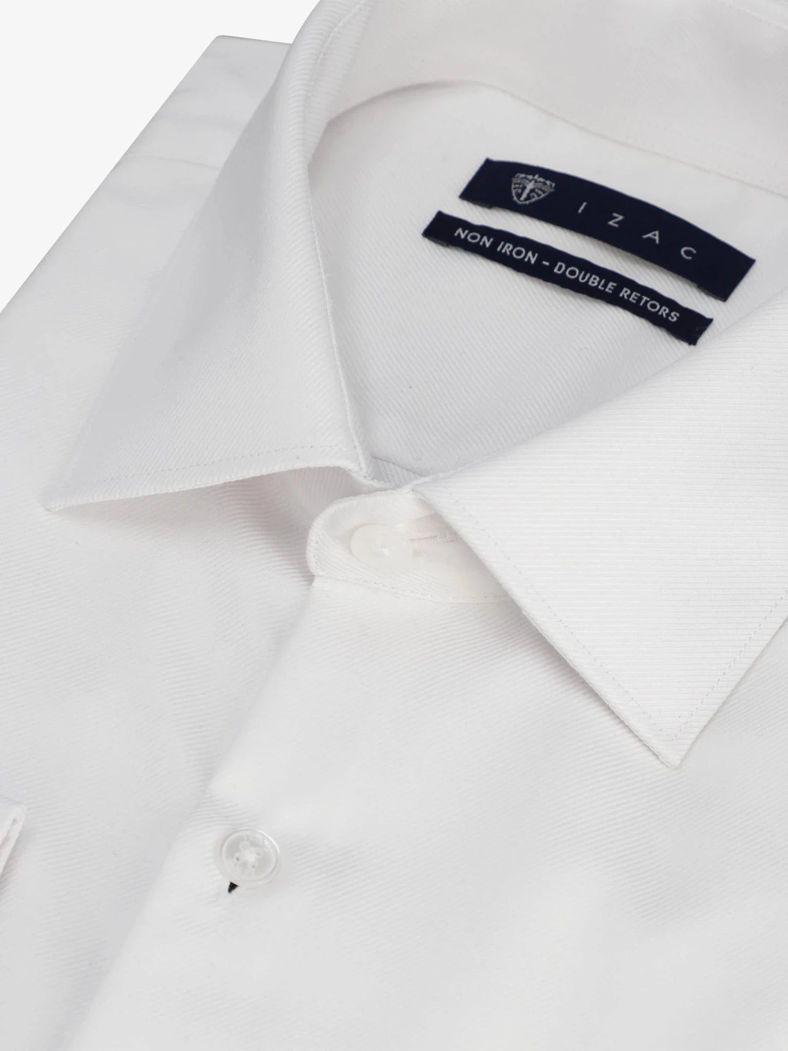 Chemise non iron blanche - IZAC