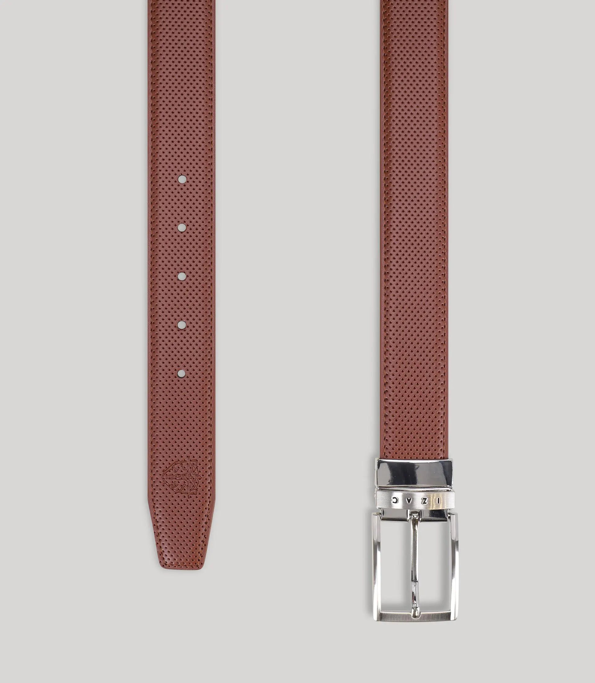Ceinture réversible camel - IZAC