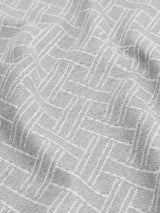 Light grey patterned scarf