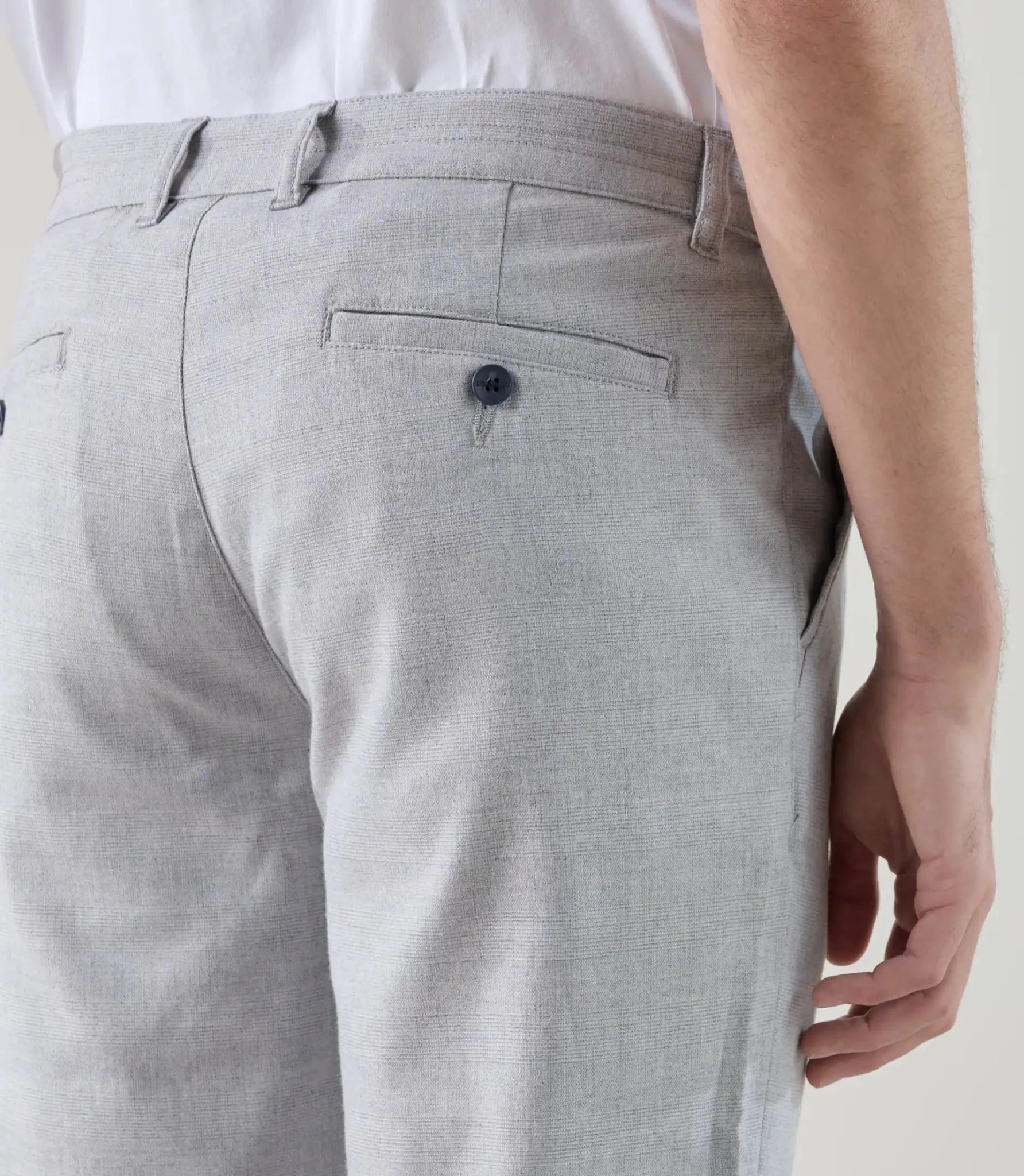 Pantalon casual bleu gris - IZAC