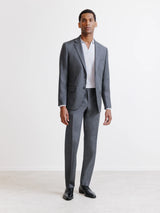 2-button anthracite suit