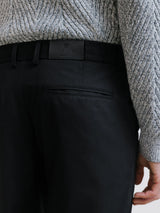 Black armored pants