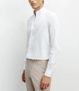 Chemise col philosophe blanche