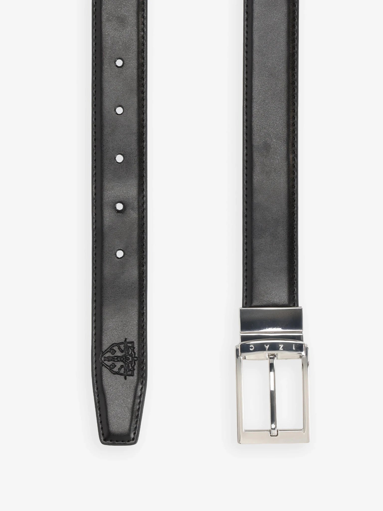 Ceinture réversible noire - IZAC