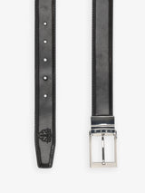 Black reversible belt