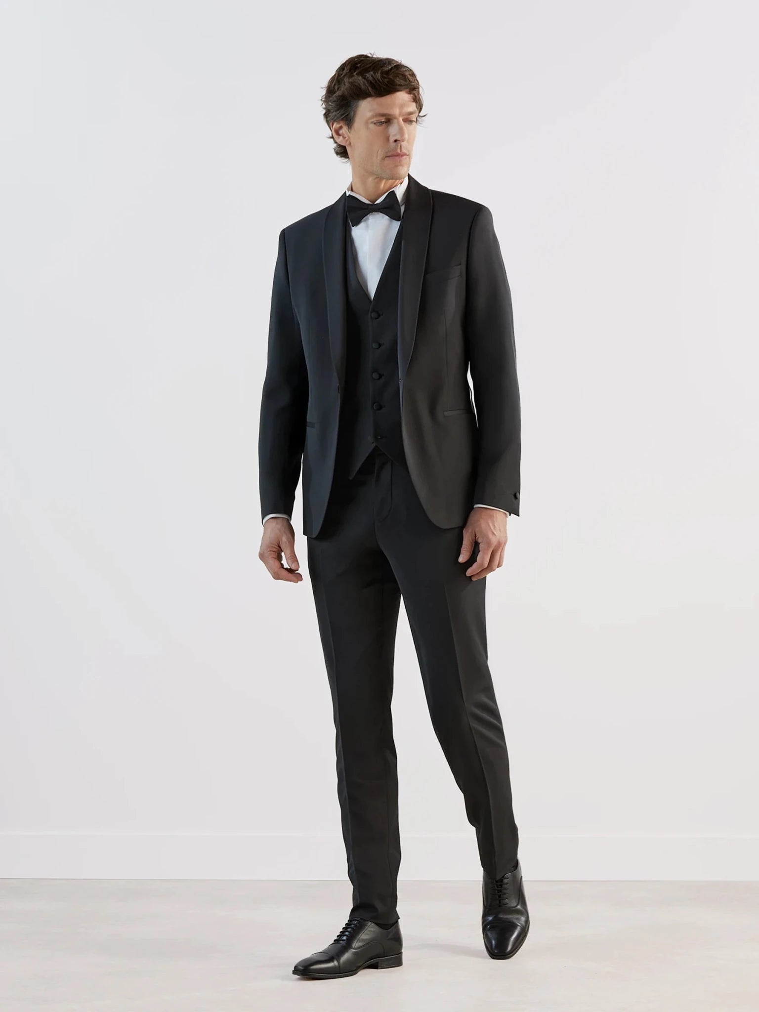Black formal suit