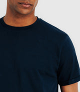 T-shirt en jersey marine - IZAC