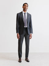 Brown 2-button suit