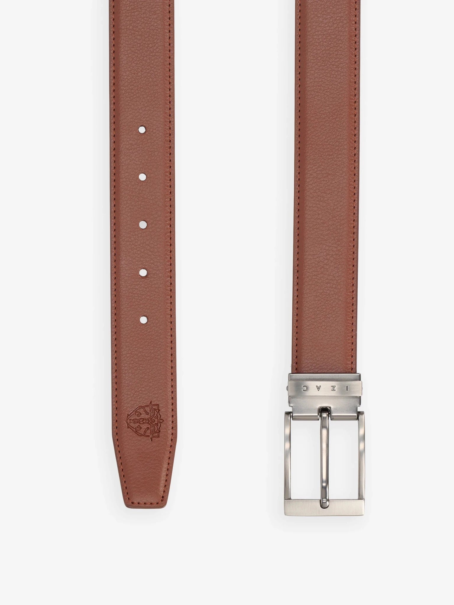 Ceinture réversible camel - IZAC