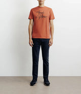 T-shirt imprimé rouge clair