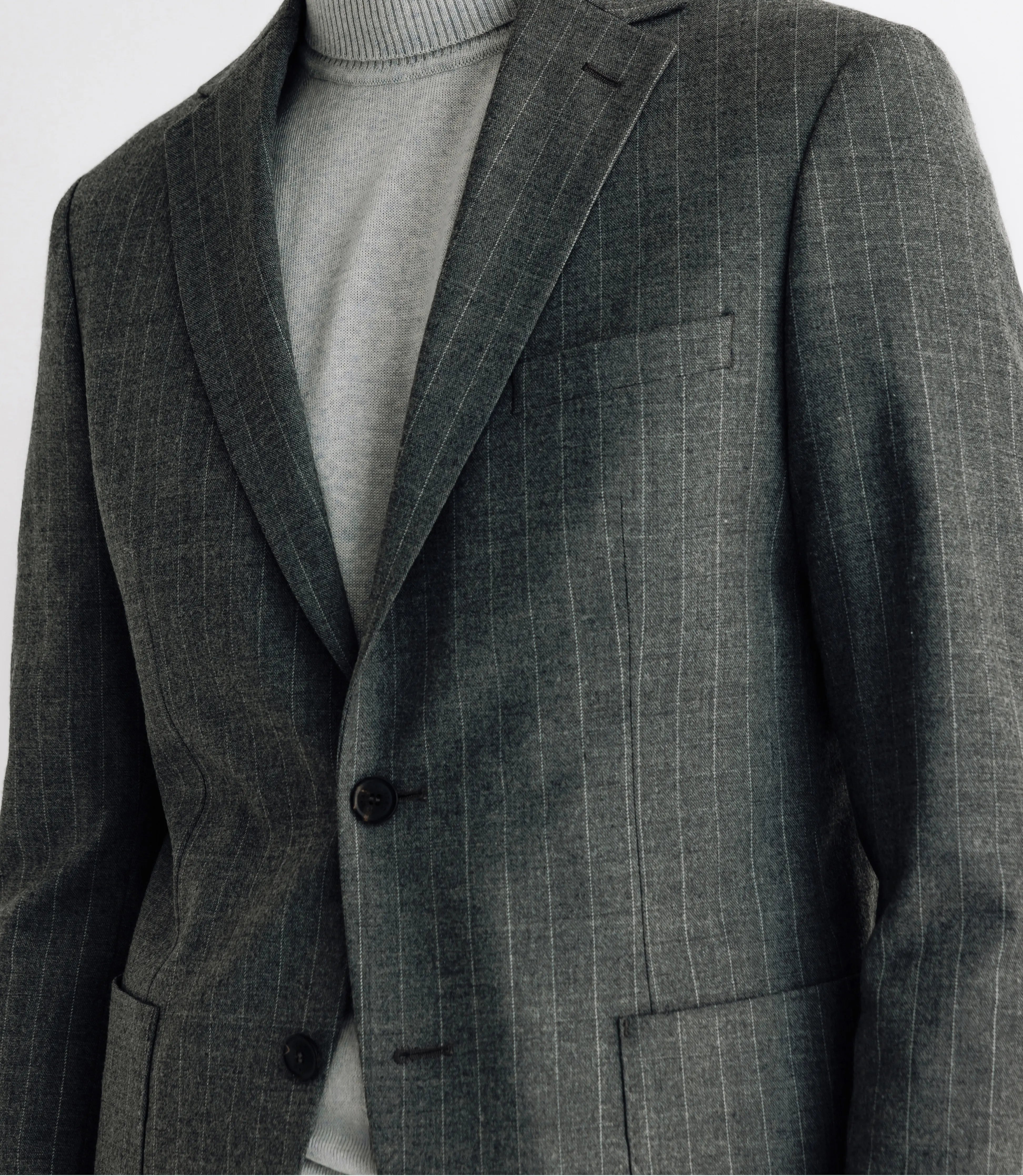 Costume à rayures tennis gris - IZAC