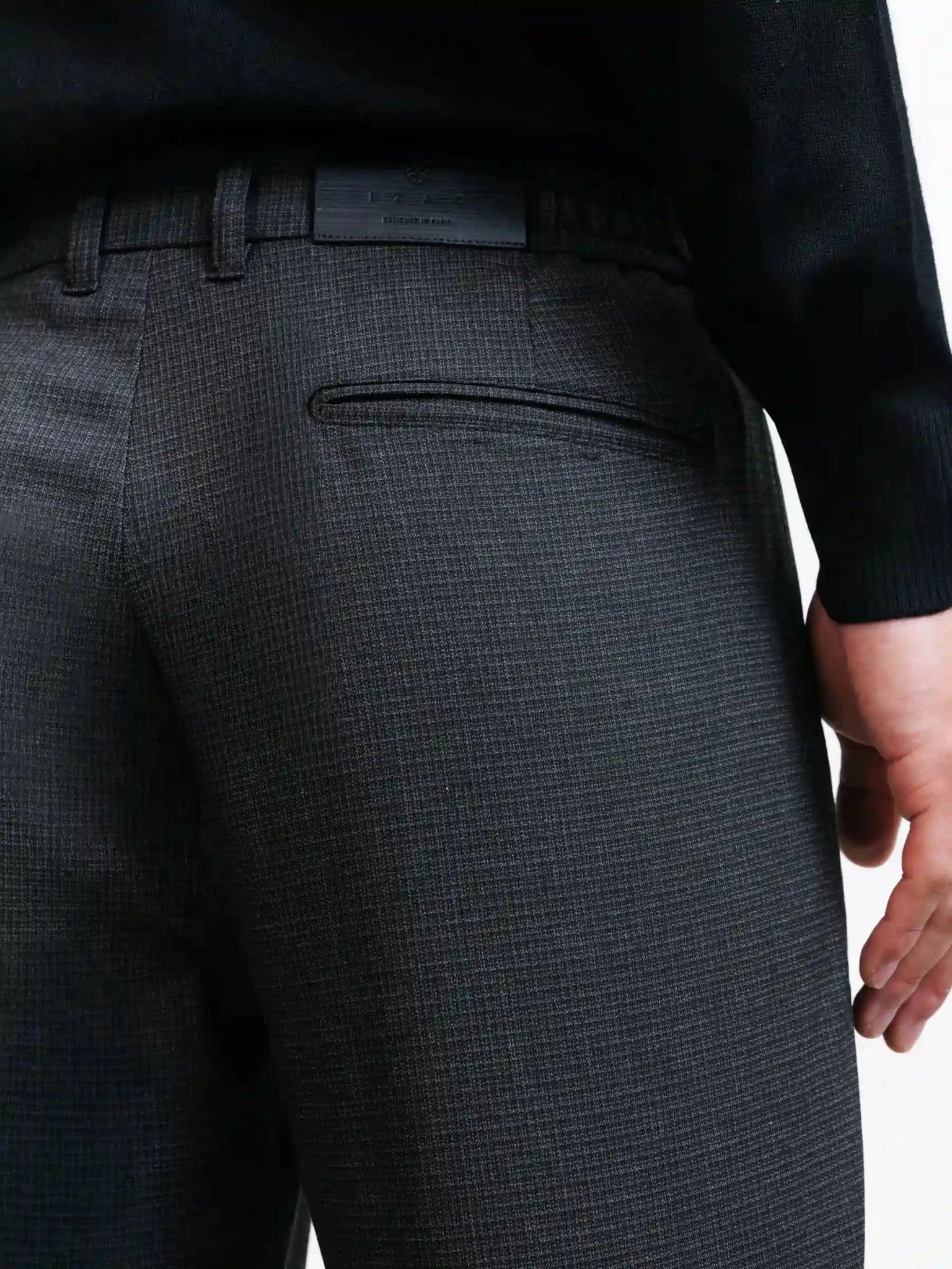 Pantalon casual noir - IZAC