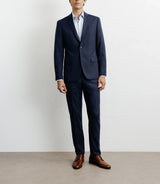 Navy 2-button suit