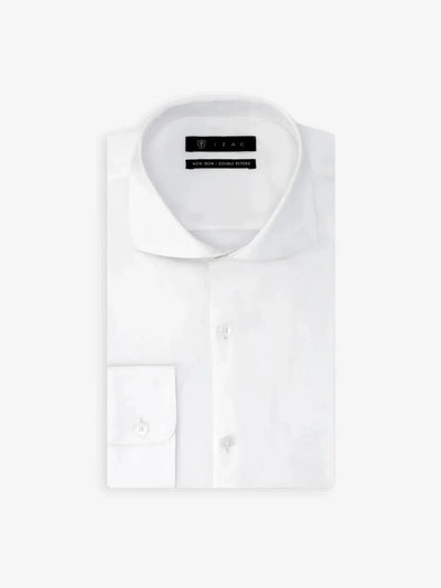 Chemise non iron blanche - IZAC