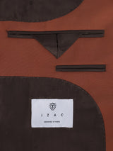 Costume 2 boutons terracotta - IZAC
