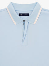 Polo en jersey ciel - IZAC