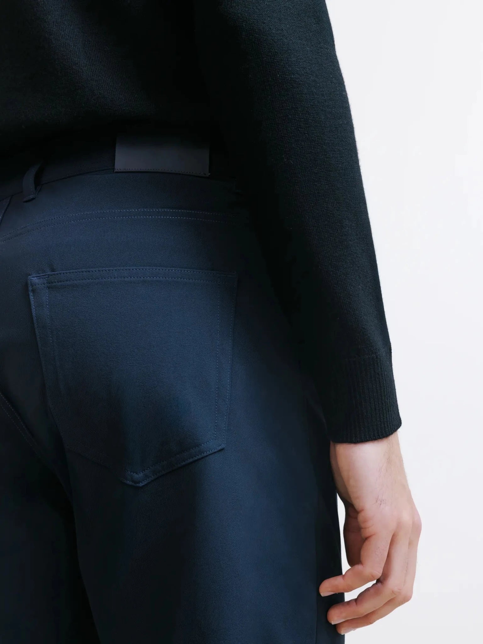 Pantalon 5 poches marine - IZAC