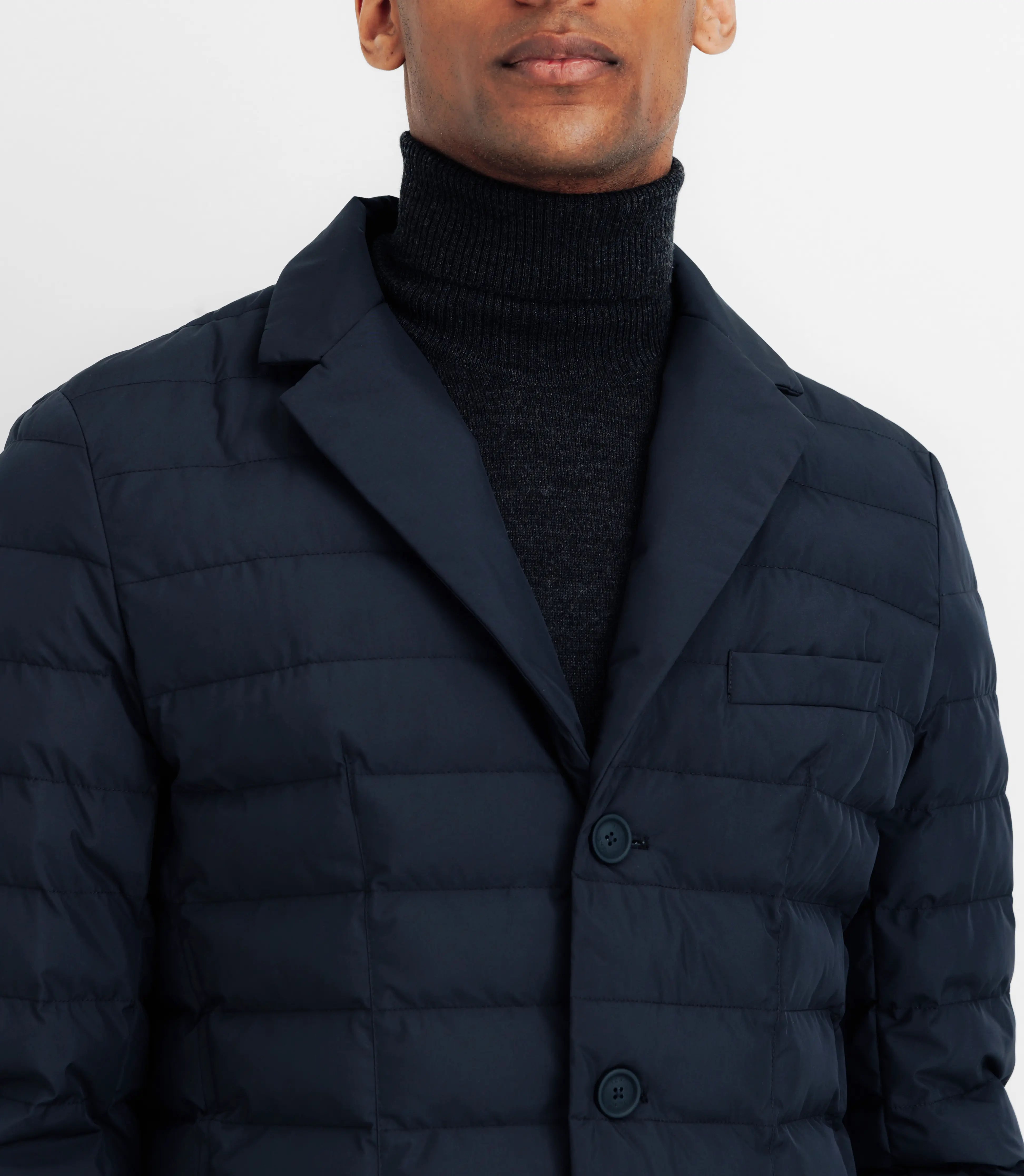 Veste doudoune marine - IZAC