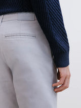 Pantalon armuré gris clair