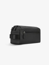 Black toiletry bag