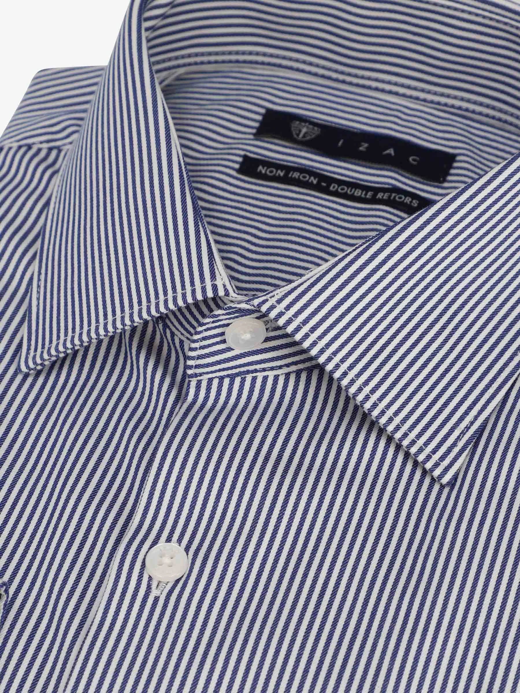 Chemise non iron marine - IZAC