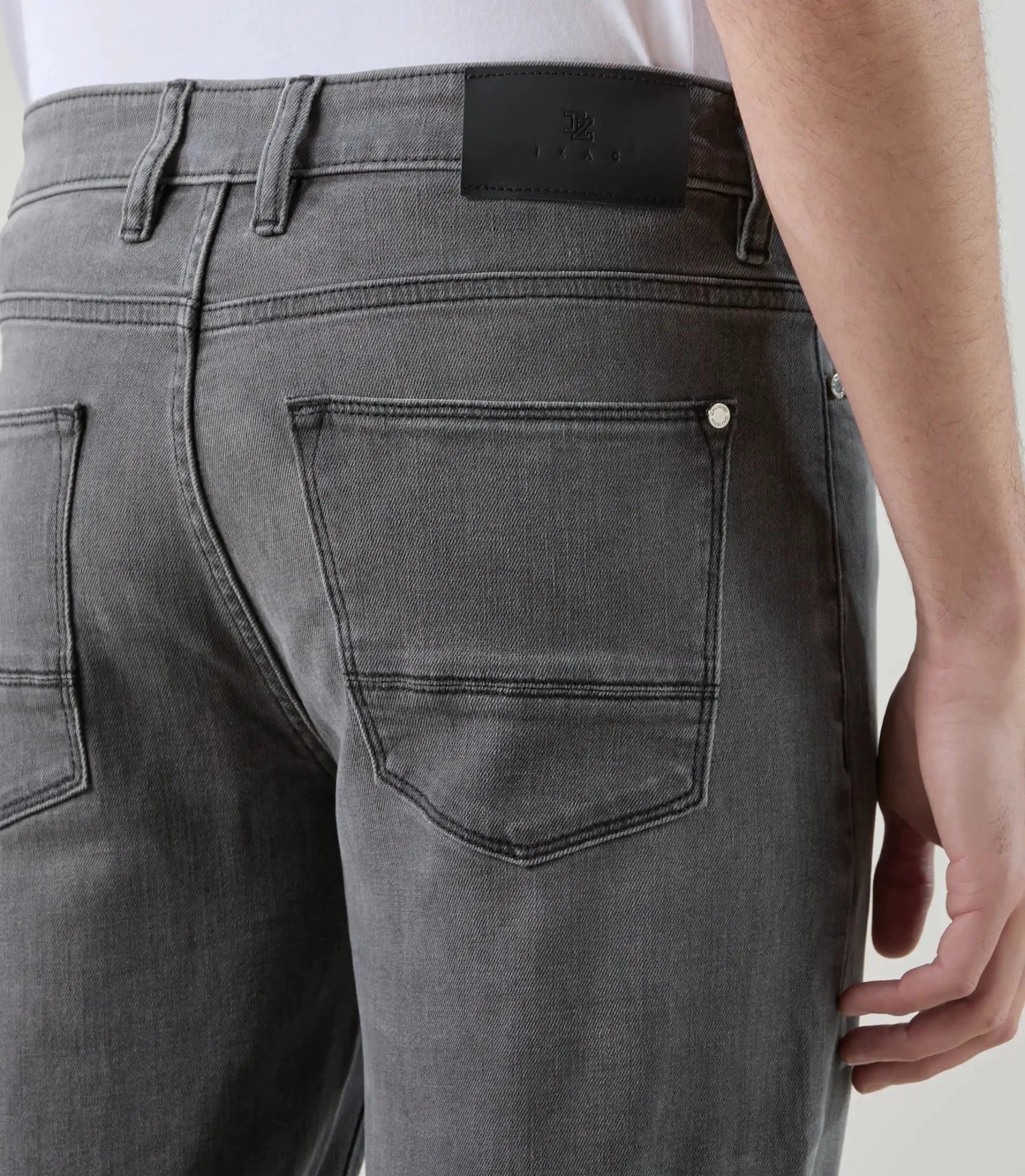 Jean 5 poches stretch anthracite - IZAC