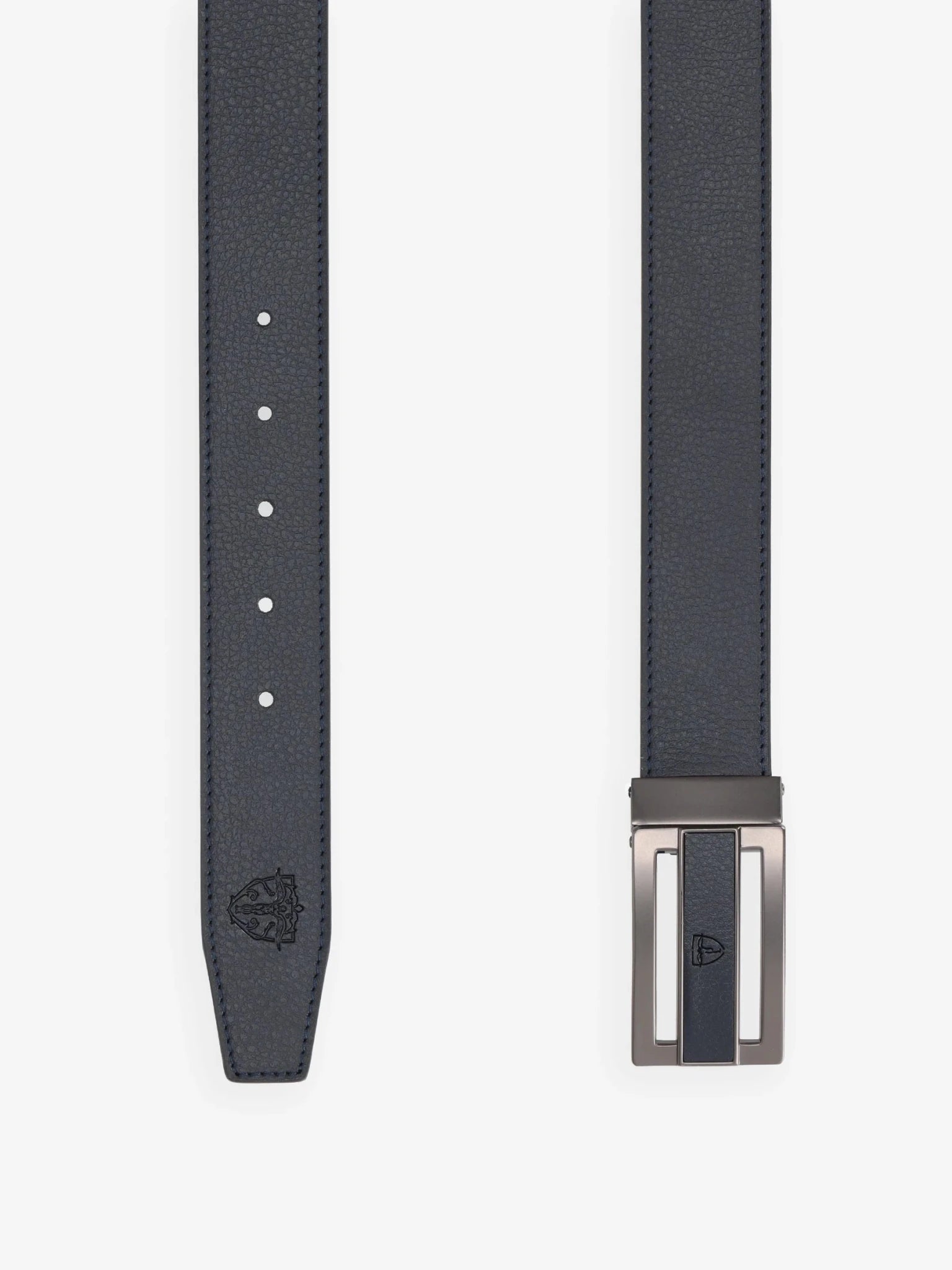 Ceinture réversible marine - IZAC