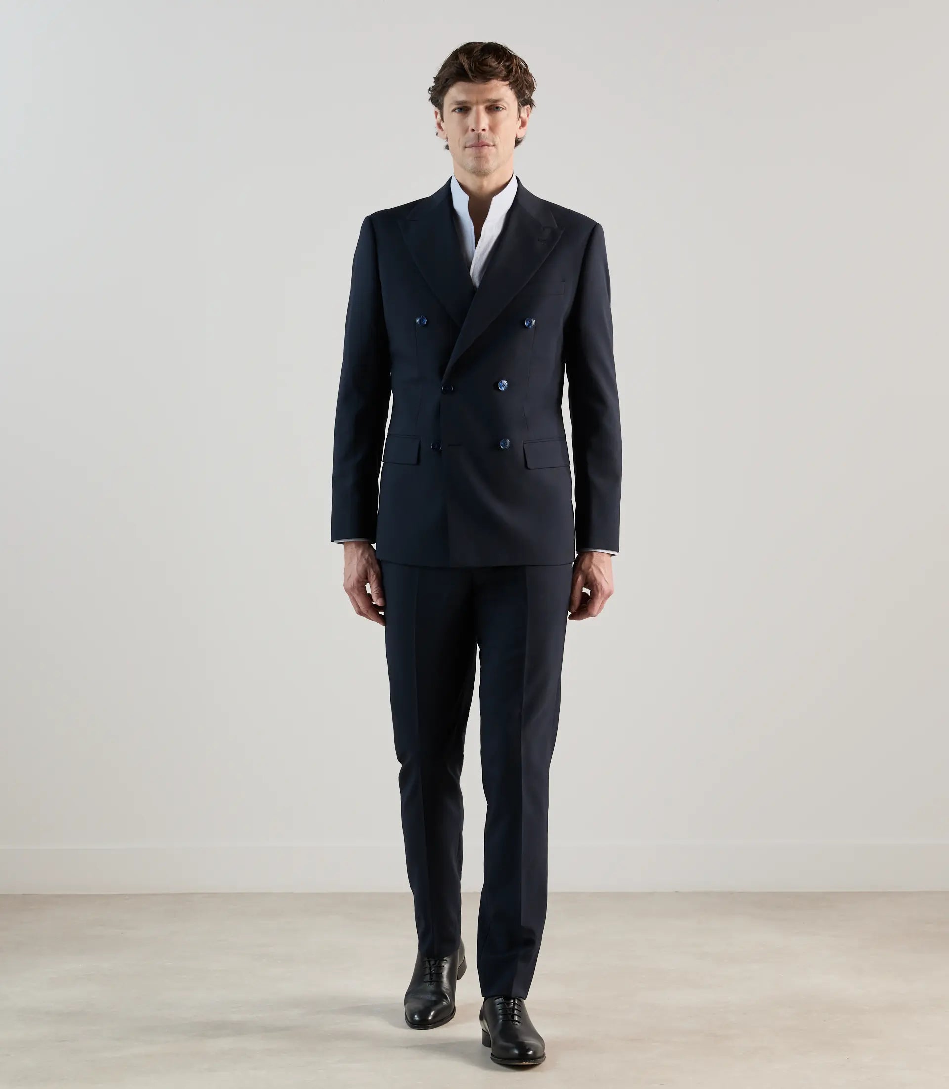 Costume croisé marine