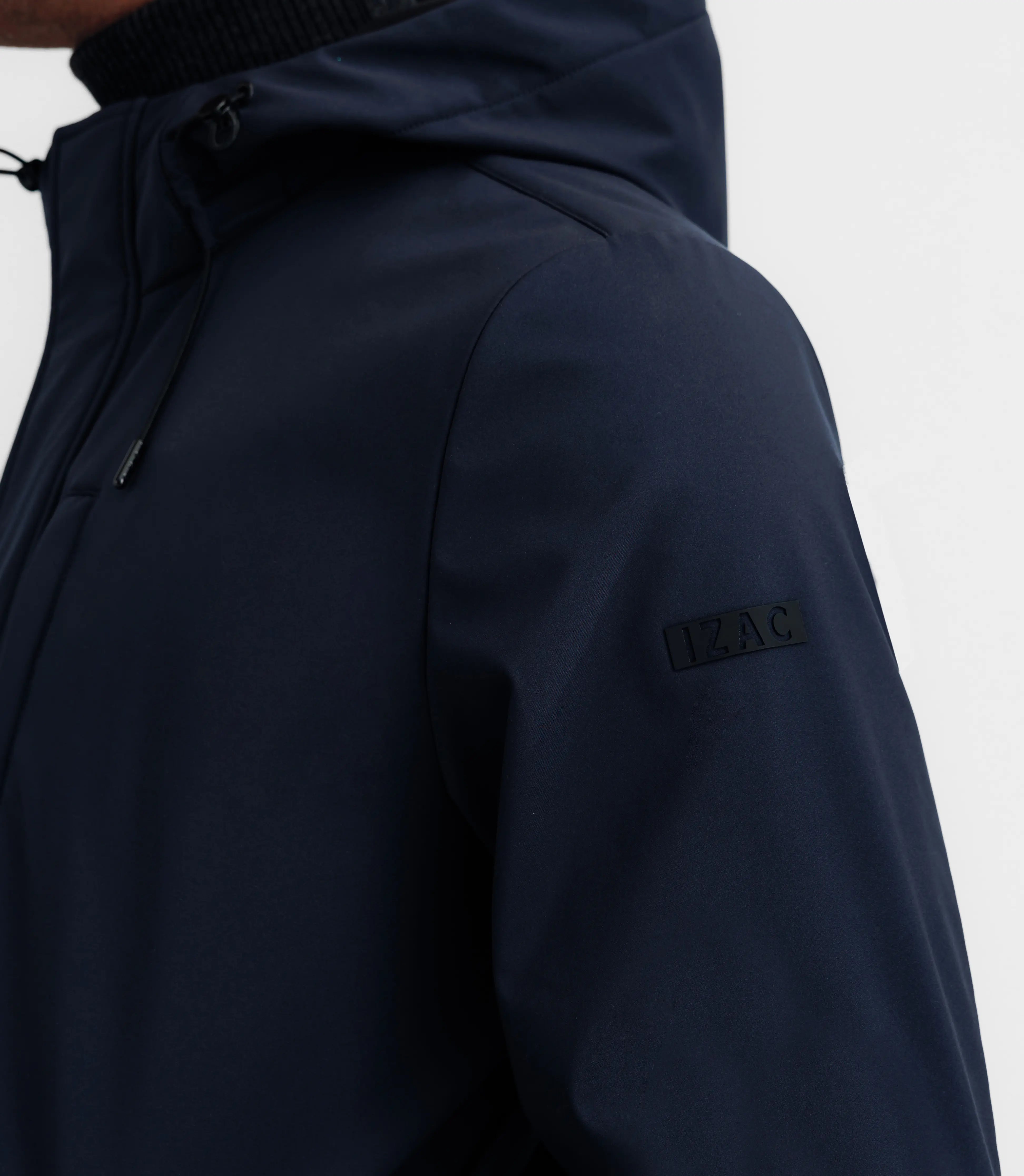 Parka col montant marine - IZAC