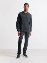 Sweat col rond noir
