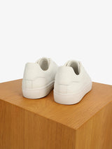 Baskets en cuir blanche