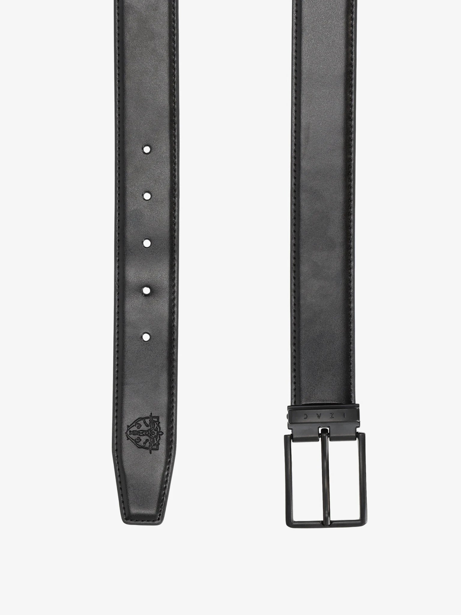 Ceinture réversible noire - IZAC