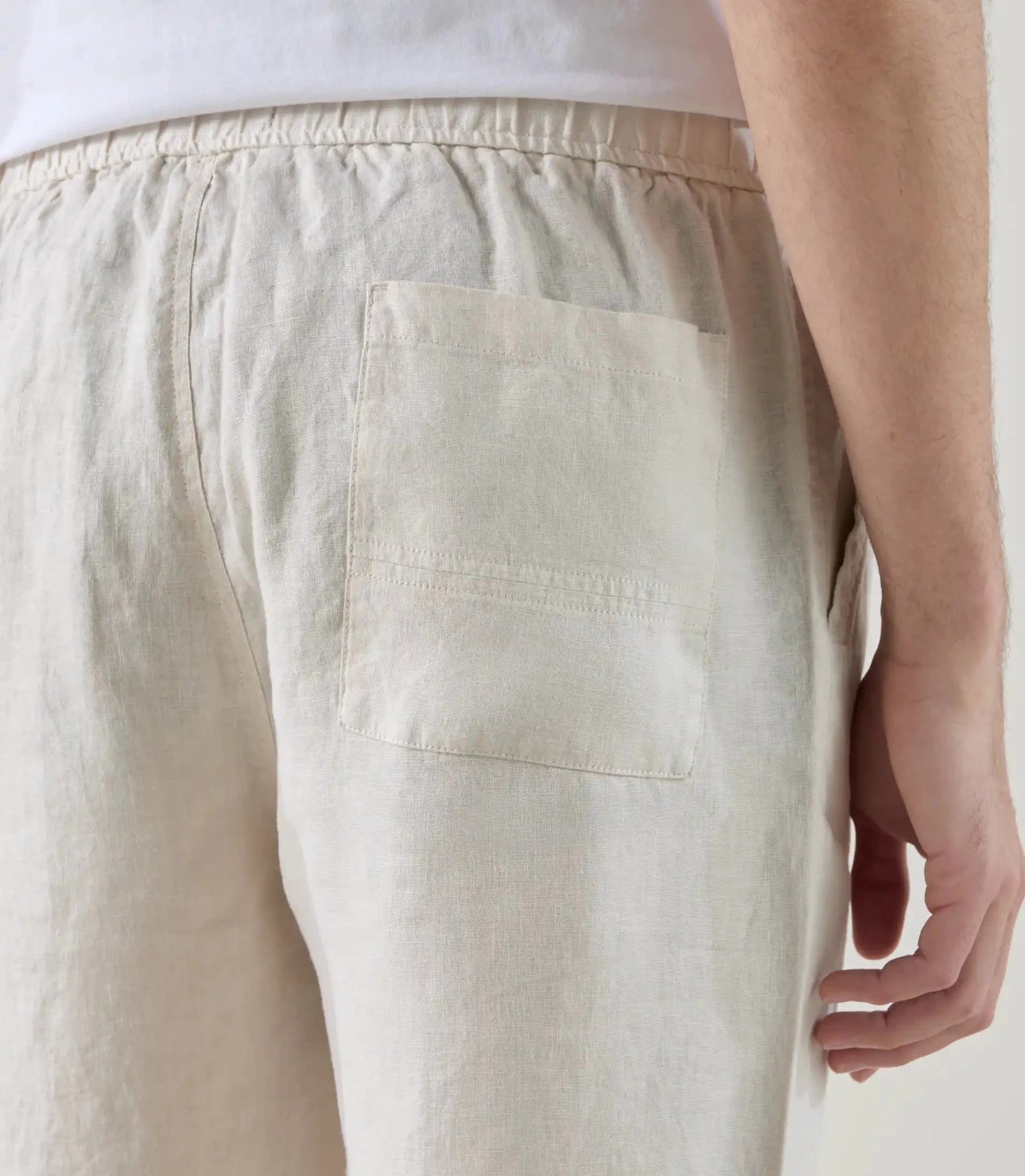 Pantalon casual 100% lin naturel - IZAC