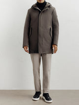 Parka sport taupe