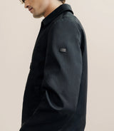 Blouson col chemise noir