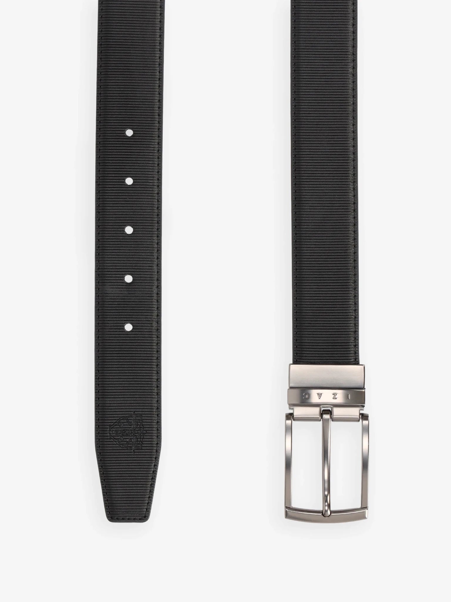 Ceinture réversible noire - IZAC