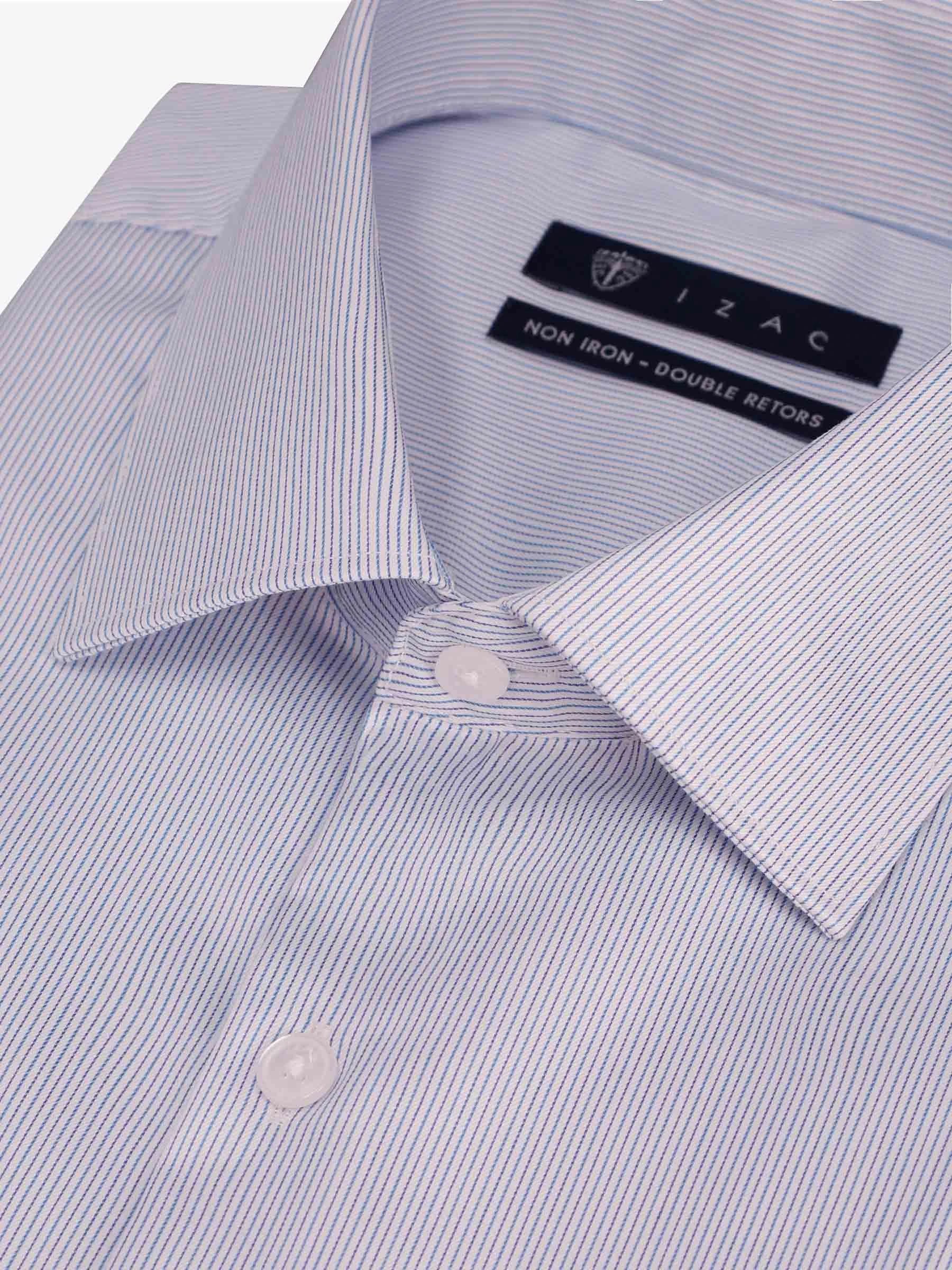 Chemise non iron ciel - IZAC