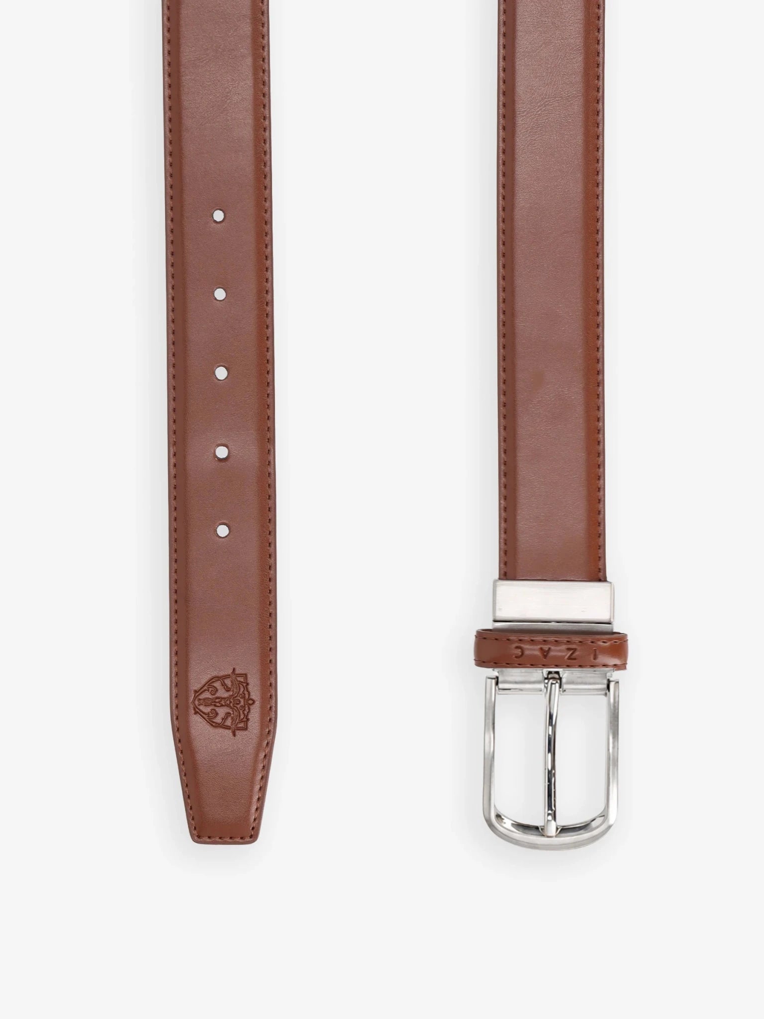 Ceinture réversible camel - IZAC