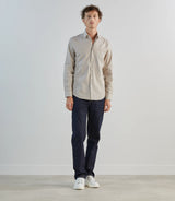 Chemise fantaisie beige - IZAC