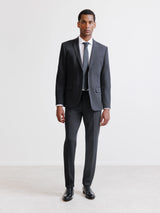 Washable suit 2 black buttons