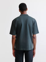 Polo oversize kaki foncé