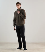Blouson col montant kaki f - IZAC