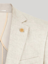 Veste ville séparable 100% lin beige - IZAC