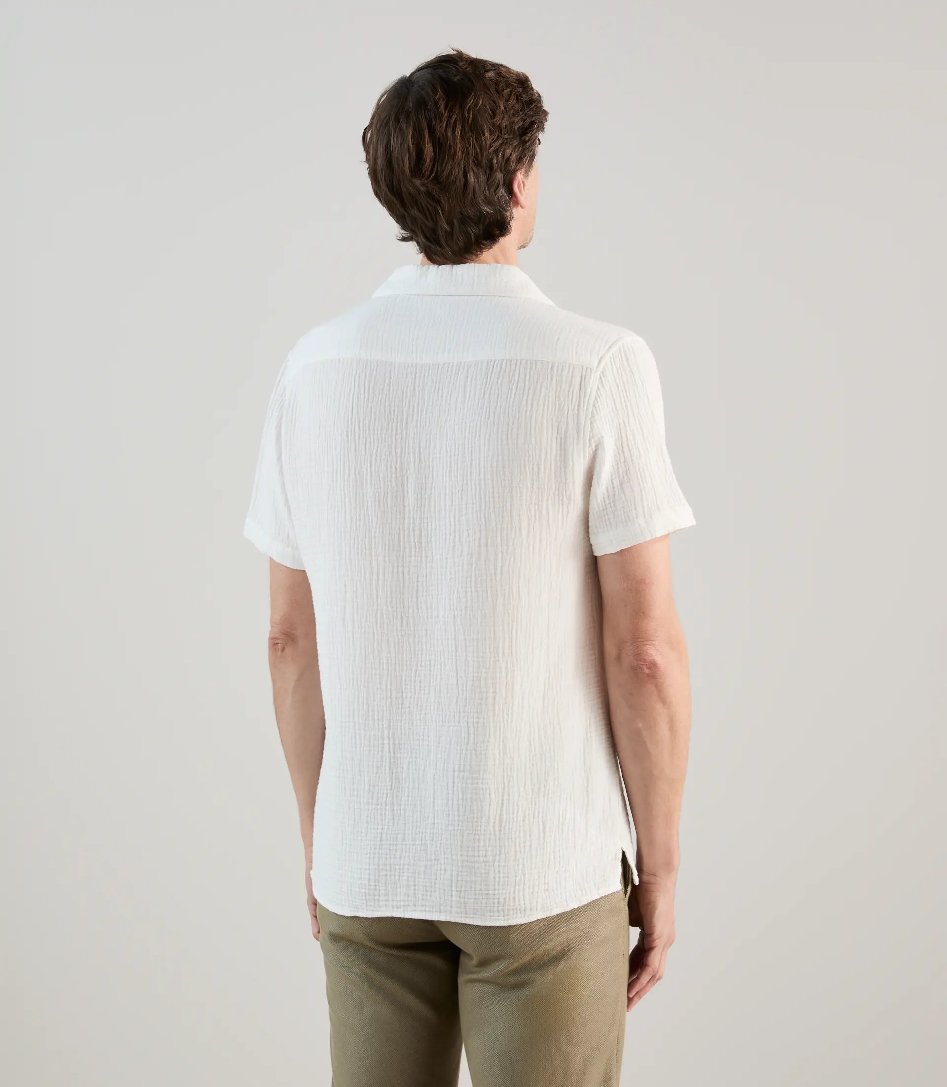 Chemise unie blanche - IZAC